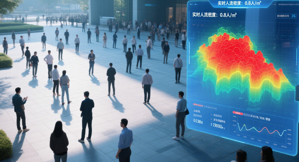 模态融合人流密度识别算法与智慧决策服务